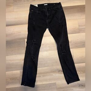 Abercrombie & Fitch Men's Black Skinny Jeans
